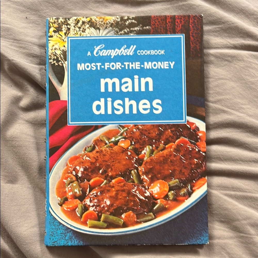 Cookbook: Main Dishes - Blue Cover